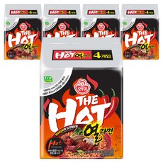 오뚜기 더핫 열라면 120g, 20개