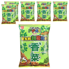 星太郎超寬條餅 香菜口味, 70g, 6包