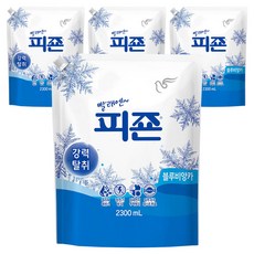 피죤 레귤러 섬유유연제 블루비앙카 리필, 2.3L, 1개입, 4개