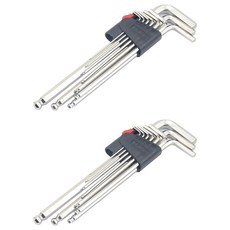 MEO 六角扳手 星形扳手 球頭扳手 L形扳手 扳手 長型, 2套