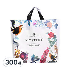 MAME 塑膠購物袋, 300個, 花鳥