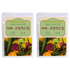달콤하고 바삭한 11종 야채 과일 믹스칩, 150g, 2개