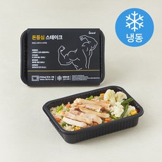 식스밀 돈등심 스테이크 (냉동), 345g, 1팩