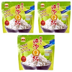甫洲米食專家 輕旅人乾燥飯 粥 飯兩用系列 原味米香, 100g, 3包