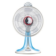 AIRMATE 艾美特 DC節能桌扇 12吋, 白色/藍色, FD3035M