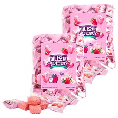 미니오트 크런치 딸기향, 2개, 650g