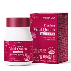 뉴트리디데이 프리미엄 바이탈 퀸 갱년기 영양제 24g, 60정, 1개