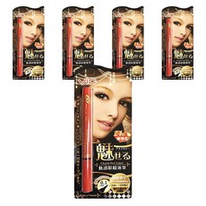 ViC 魅惑眼線液筆 0.1mm 色澤濃黑持久飽和 防水防油, 黑色, 5支