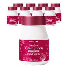 Nutri D-DAY Vital Queen槐樹果萃取綜合維他命膠囊, 60顆, 9個