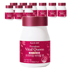 Nutri D-DAY Vital Queen槐樹果萃取綜合維他命膠囊, 60顆, 10個