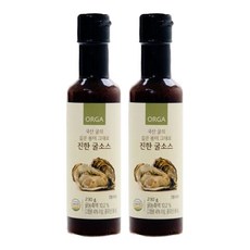 올가홀푸드 국산 굴의 깊은 풍미 그대로 진한 굴소스, 230g, 2개