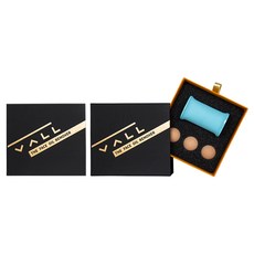 VALL 스퀘어 블루 + 엑스트라 화산석 볼 3p 세트, 2세트