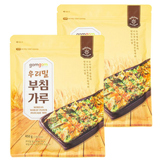 gomgom 韓國小麥煎餅粉, 2包, 450g