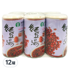 屏東縣農會 紅豆湯, 320g, 12罐