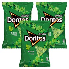 Doritos 多力多滋 香菜口味玉米片, 3包, 102g