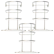 Easy 易立家 無痕掛勾 吹風機架 不鏽鋼架, 玫瑰金, 3個