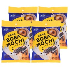 유키앤러브 산수공 보바 모찌 브라운슈거향, 120g, 4개