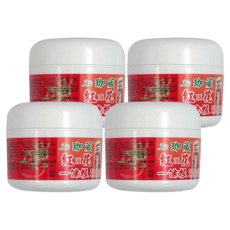 Li 珈葳 紅頂花精油霜, 天然草本 親膚不刺激, 120g, 4罐