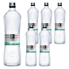 AQUA CARPATICA 喀爾巴阡 天然氣泡水 750ml 玻璃瓶, 6瓶