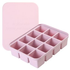 Dailylike Bong Bong 寶寶副食品分裝盒 12格, 02 藕紫色, 1個