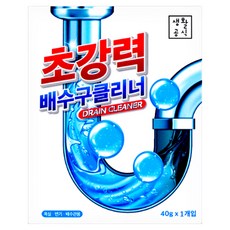 Saenghwalgongsik luv house 強效排水管疏通粉 強力清潔力 去除惡臭, 160g, 1盒