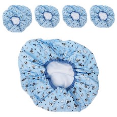 咕嘰雙層浴帽, 顏色隨機, 6個