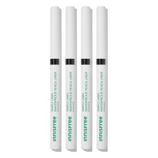 이니스프리 심플라벨 워터프루프 펜슬라이너 0.1g, 1블랙, 4개
