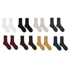 STUDIO SOCKSTOP 女性用 基本款 長筒襪 8雙套組