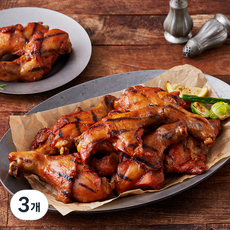 참프레 동물복지 인증 매콤 직화 닭다리구이, 430g, 3개
