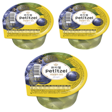 쁘띠첼 포도 과일젤리, 210g, 3개