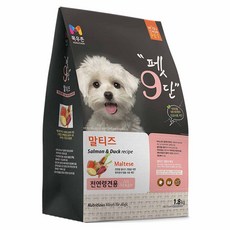 목우촌펫 강아지 9단 기능성 사료, 연어+오리, 1.8kg, 1개