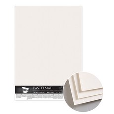 CF-PASTELMAT 粉彩砂卡紙 CF-296010 白色 360g, 5張