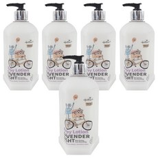 Hallmark 怪獸派對 自然之萃舒膚輕盈乳 - 薰衣草，嬰兒潤膚乳，不油膩，快速吸收，嬰兒/敏感肌膚適用, 600ml, 5瓶