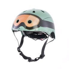 mini HORNIT 孩童款LED安全帽 MIS804, 卡其色