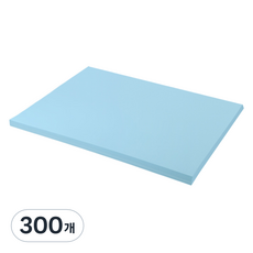 픽딜 다용도 색종이 80g A4 라이트블루 210 x 297 mm, 300개, 1색