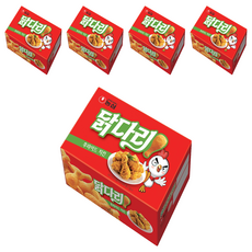 농심닭다리 후라이드 치킨맛, 66g, 5개