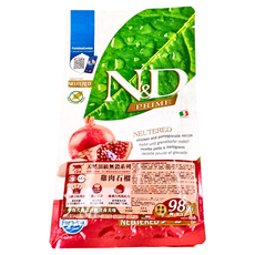 Farmina 法米納 室內/結紮貓 GC6天然頂級無穀系列 乾飼料, 雞肉 + 石榴, 300g, 1包