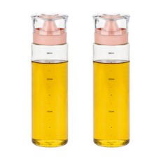 시노글라스 키텐실 비스포크 실리콘 오일병 S Cap 로즈핑크, 2개, 300ml