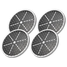 URBAN TERRACE 太陽花灑蓮蓬頭 圓形, 4個, 黑色