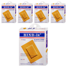 絆多透氣伸縮膠布, 10片, 5盒