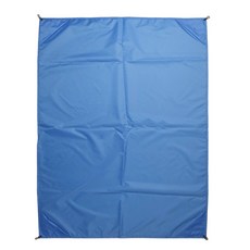 輕便野餐墊 200g重量 210T防水滌綸面料 適用1-6人, 2 x 1.4m, 藍色