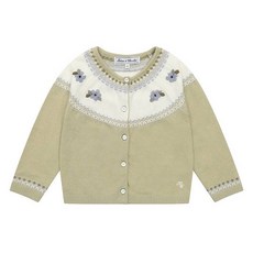 Tartine et Chocolat 嬰幼兒 GB Carin 緹花針織開襟衫