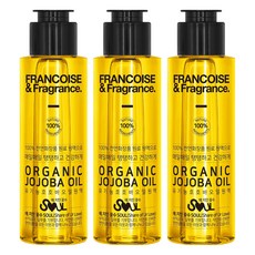 FRANCOISE&Fragrance. 未精製荷荷芭油, 100ml, 3個