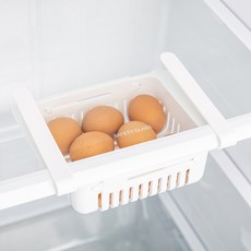 整潔櫃子多功能冰箱收納盒 4p, 單一顏色