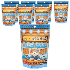 Neko 吶一口 貓脆餅, 8包, 60g, 海鮮風味
