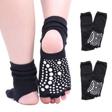 HANEE 2 雙普通長木瑜伽襪