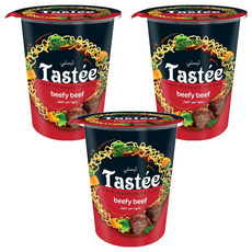 Tastee 牛肉味杯麵 65g, 3入