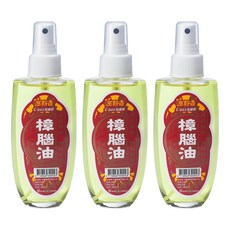 室翲香 天然樟腦油, 100ml, 3瓶