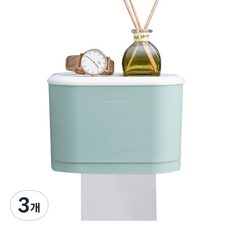 빈테리어 방수 수납 휴지걸이 S, TYPE 08, 3개