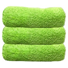 CLEAN 克林 抹布 蘋果綠 30 x 30cm 吸水力強 不易掉毛絮 易於清洗, 3條